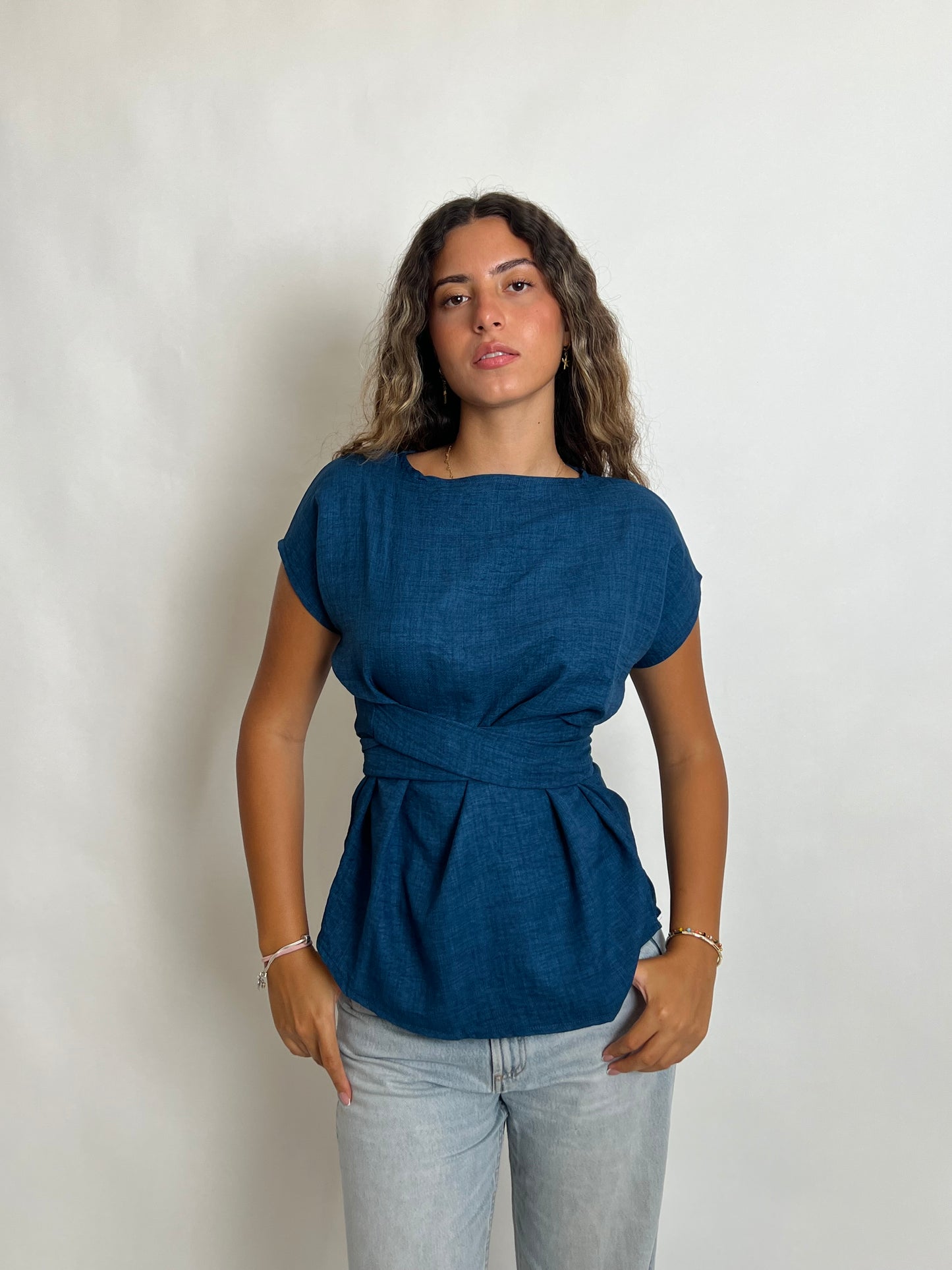 TWIST & TUCK "DEEP TEAL"